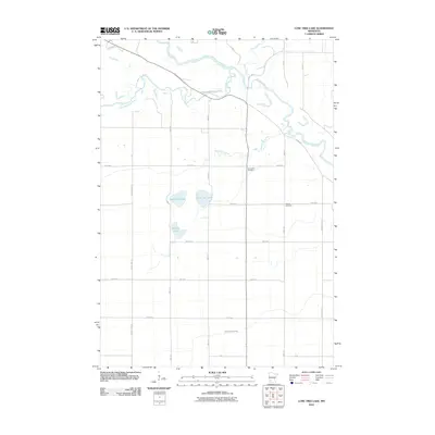 2010 Map of Lone Tree Lake, 2010 Print