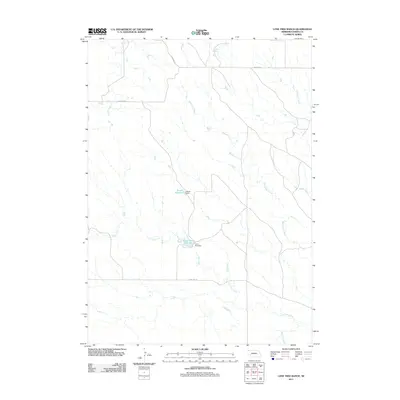 2011 Map of Lone Tree Ranch, 2011 Print