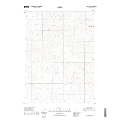 2017 Map of Lone Tree Ranch, 2017 Print