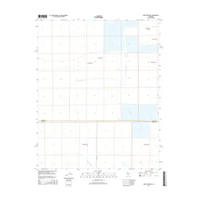 2015 Map of Lone Tree Well, 2015 Print