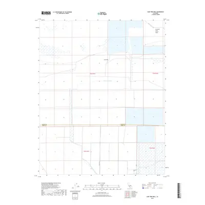 2018 Map of Lone Tree Well, 2018 Print