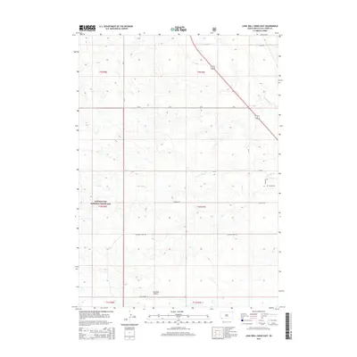 2015 Map of Lone Well Creek East, 2015 Print