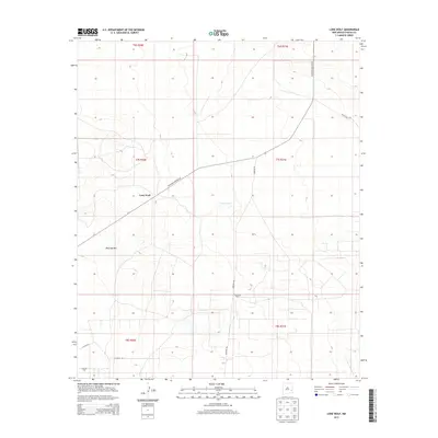 2013 Map of Lone Wolf, 2013 Print