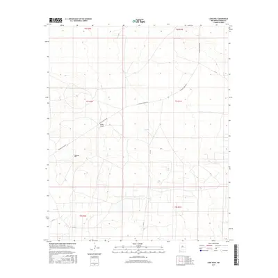 2017 Map of Lone Wolf, 2017 Print