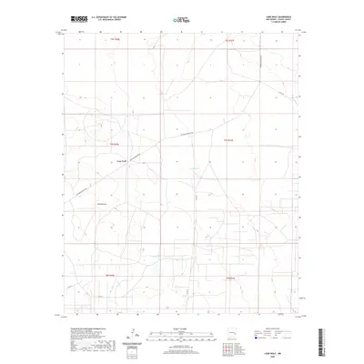 2020 Map of Lone Wolf, 2020 Print