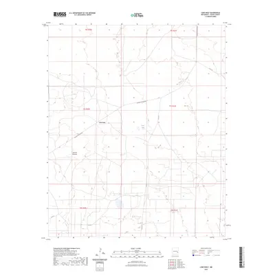 2023 Map of Lone Wolf, 2023 Print