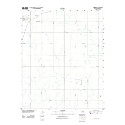 2012 Map of Lone Wolf, 2012 Print