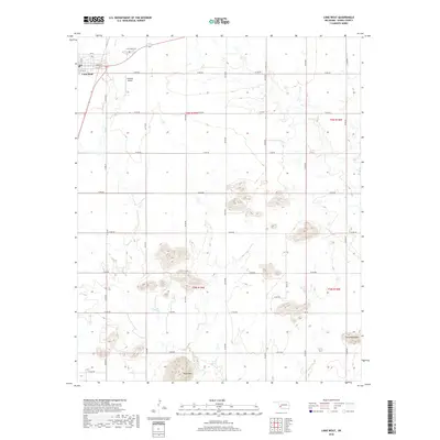 2018 Map of Lone Wolf, 2018 Print