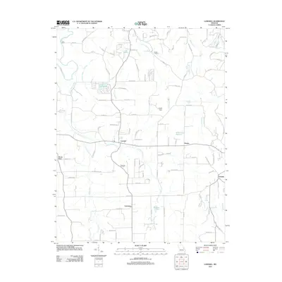 2012 Map of Lonedell, 2012 Print