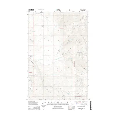 2014 Map of Loneman Creek, 2014 Print