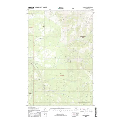 2017 Map of Loneman Creek, 2017 Print