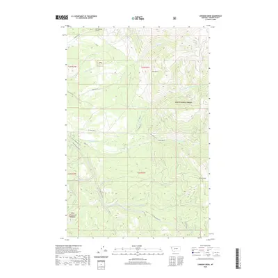 2020 Map of Loneman Creek, 2020 Print