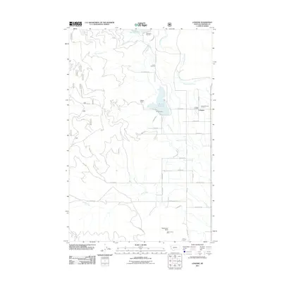 2011 Map of Lonepine, 2011 Print