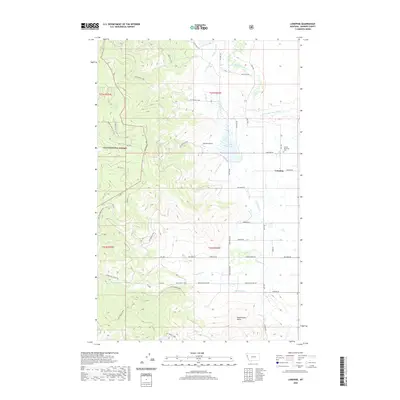 2020 Map of Lonepine, 2020 Print