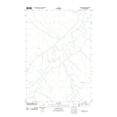 2011 Map of Lonesome Peak, 2011 Print