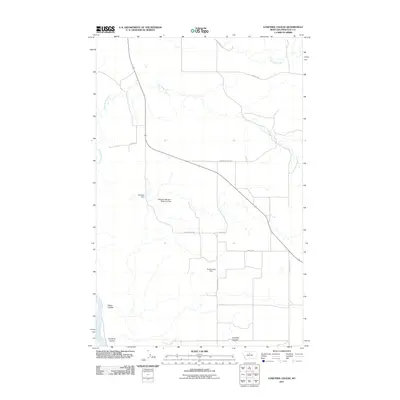 2011 Map of Lonetree Coulee, 2011 Print