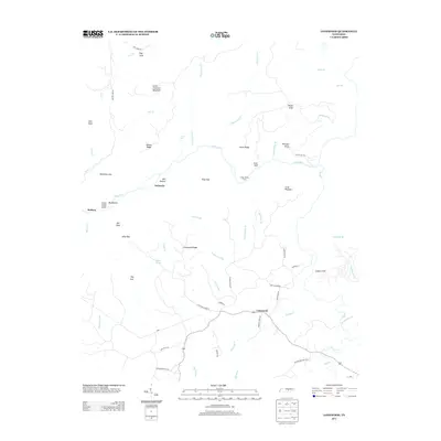 2013 Map of Lonewood, 2013 Print