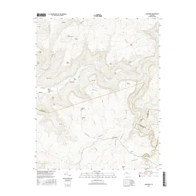 2016 Map of Lonewood, 2016 Print