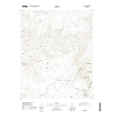 2019 Map of Lonewood, 2019 Print