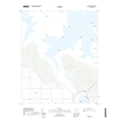2019 Map of Long Bay, 2019 Print
