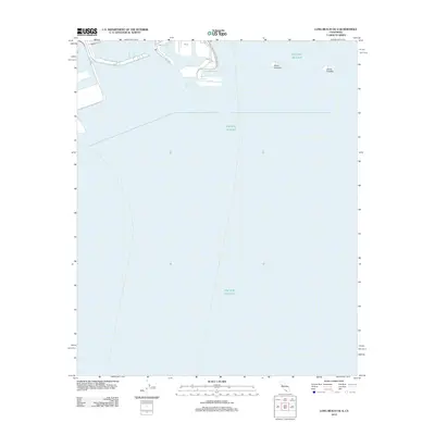 2012 Map of Long Beach OE S, 2012 Print