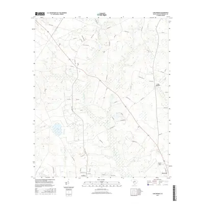 2017 Map of Long Branch, 2017 Print
