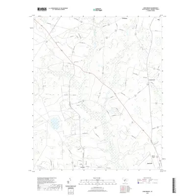 2020 Map of Long Branch, 2020 Print