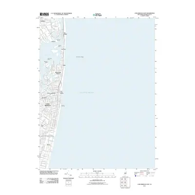 2011 Map of Long Branch East, 2011 Print