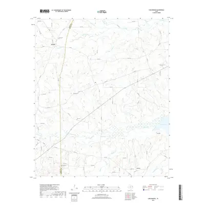 2019 Map of Long Branch, 2019 Print