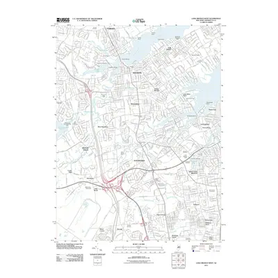 2011 Map of Long Branch West, 2011 Print