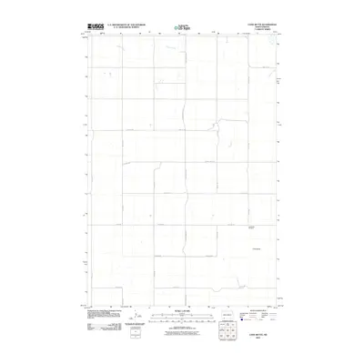 2011 Map of Long Butte, 2011 Print