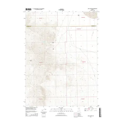 2014 Map of Long Canyon, 2014 Print