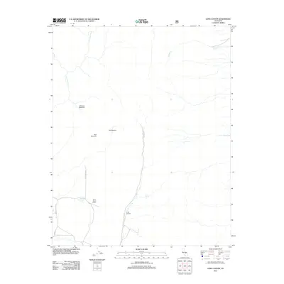 2012 Map of Long Canyon, 2012 Print