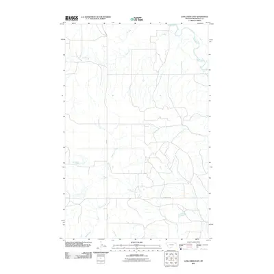 2011 Map of Long Creek East, 2011 Print