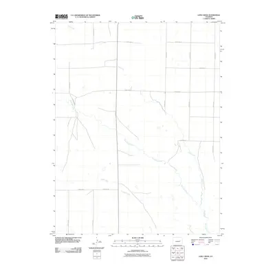 2010 Map of Long Creek, 2010 Print