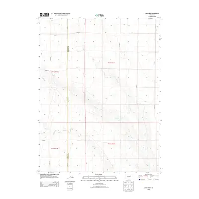 2013 Map of Long Creek, 2013 Print