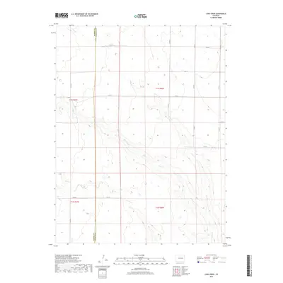2019 Map of Long Creek, 2019 Print