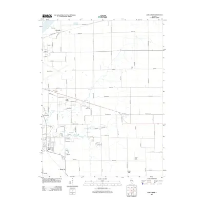2012 Map of Long Creek, 2012 Print