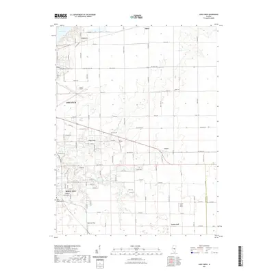 2021 Map of Long Creek, 2021 Print