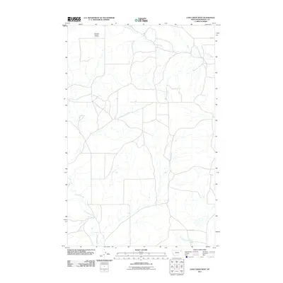 2011 Map of Long Creek West, 2011 Print