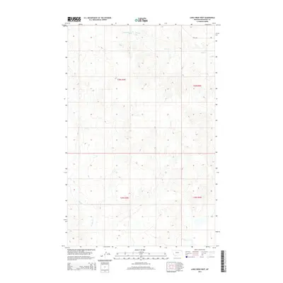 2014 Map of Long Creek West, 2014 Print