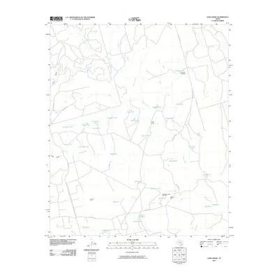 2010 Map of Long Draw, 2010 Print