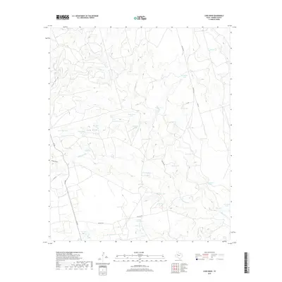 2019 Map of Long Draw, 2019 Print