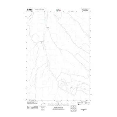 2011 Map of Long Draw, 2011 Print