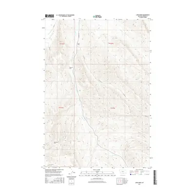 2017 Map of Long Draw, 2017 Print