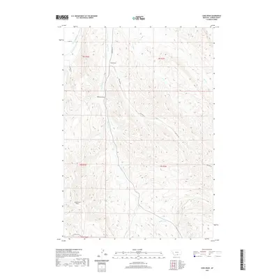 2020 Map of Long Draw, 2020 Print