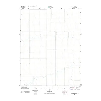 2009 Map of Long Draw North, 2009 Print