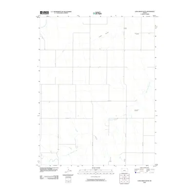 2009 Map of Long Draw South, 2009 Print