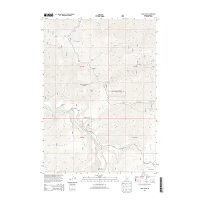 2013 Map of Long Gulch, 2013 Print