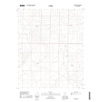 2018 Map of Long H Ranch, 2018 Print